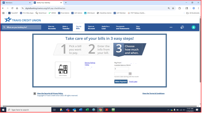 step 5 make a payment