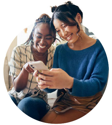 Refer a friend, mobile view photo