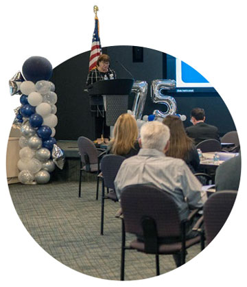 Annual meeting, mobile view photo