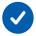 blue check mark circle, fighting fraud